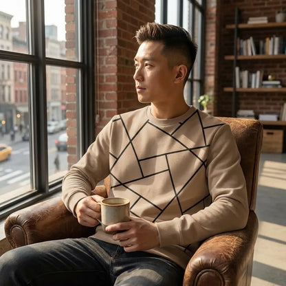 Cotton Blend Printed Full Sleeves Regular Fit Sweatshirts