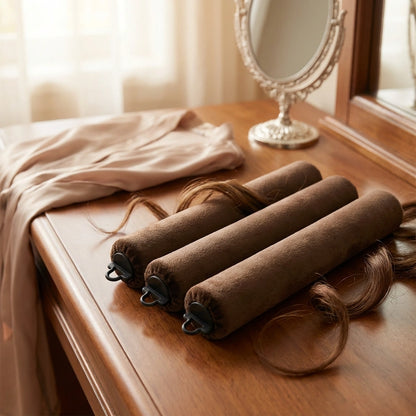 Heatless Curling Rods with Hooks (Pack of 3)