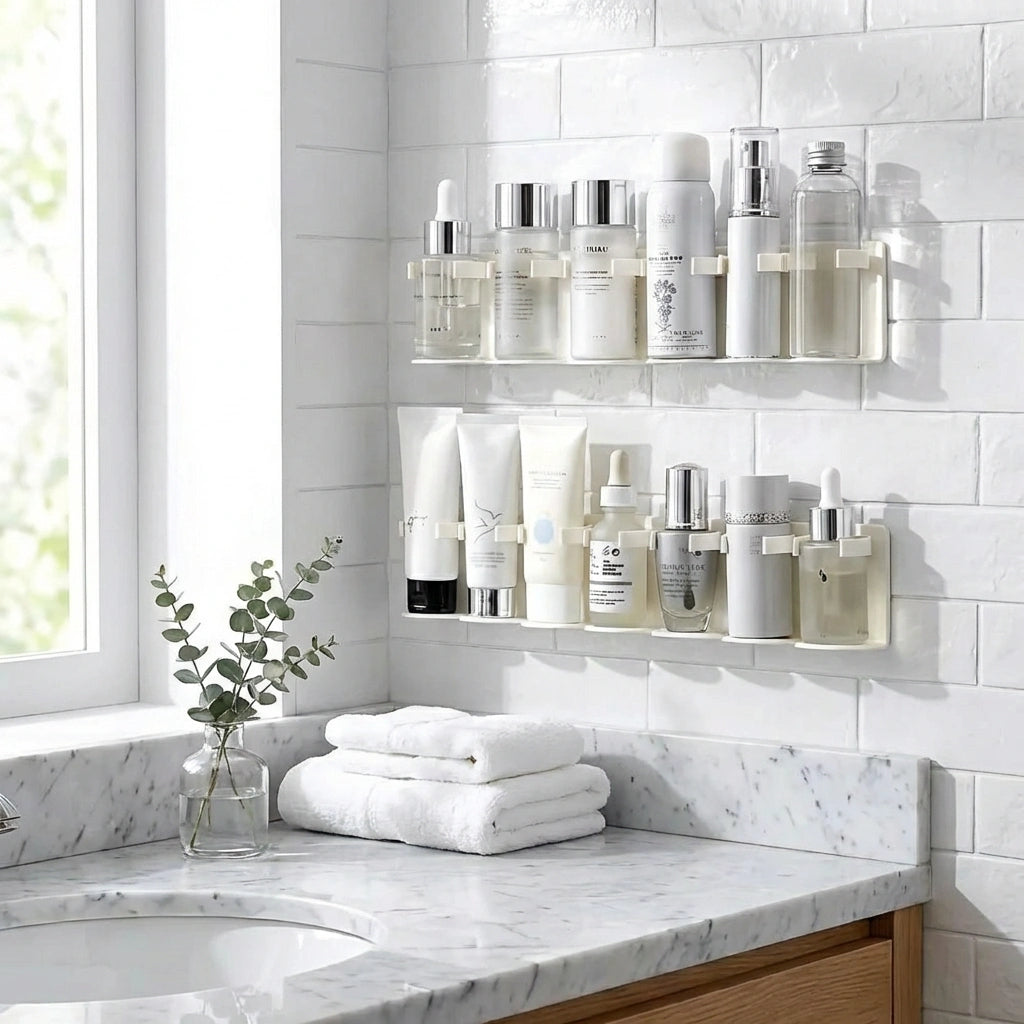 5 Grid Plastic Cosmetic Organiser