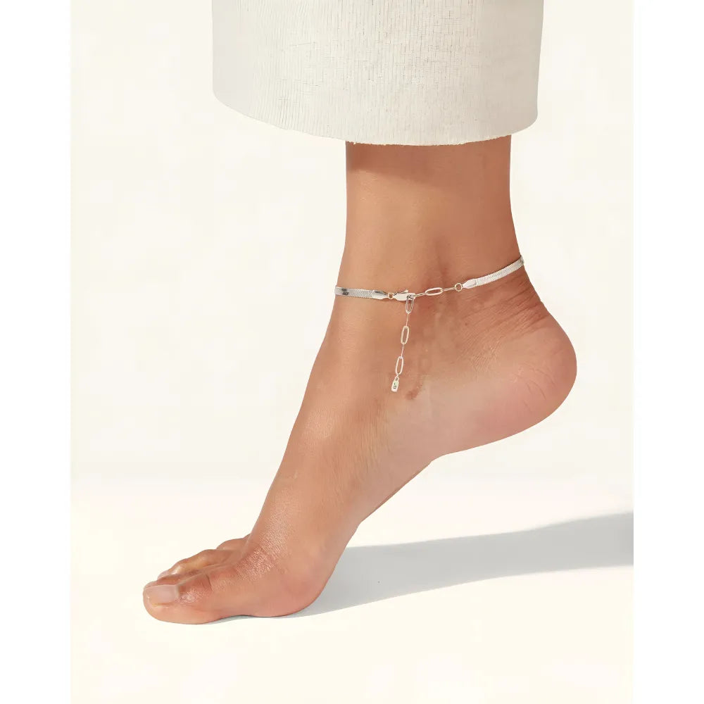 Anti Tarnish Lucky Snake Anklets