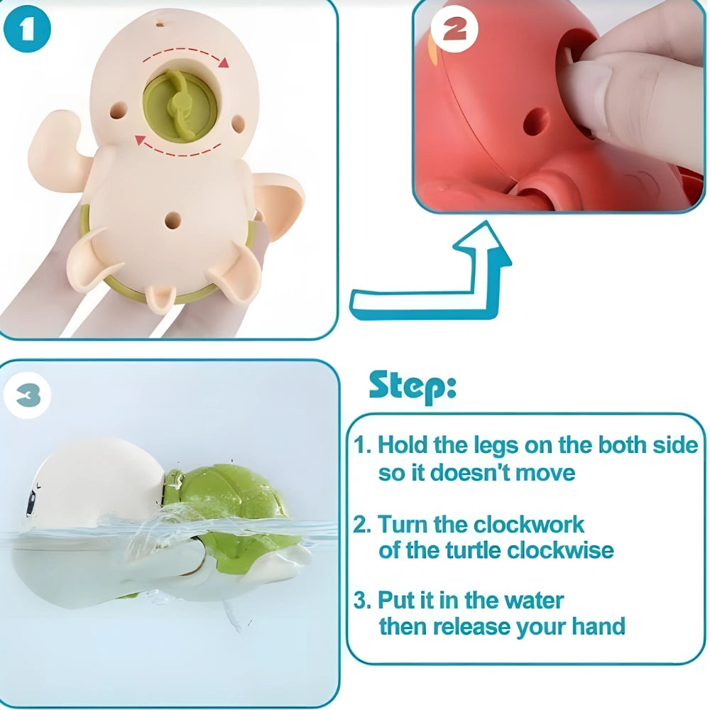Turtle Bath Play Set