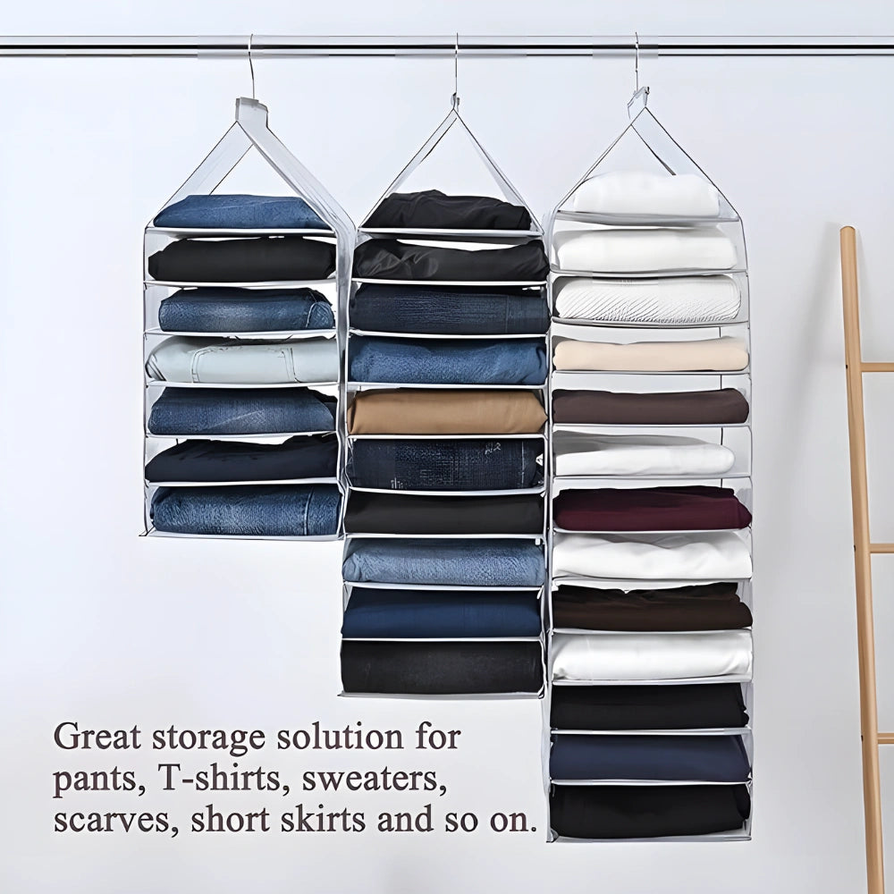 Foldable Hanging Closet Organizer