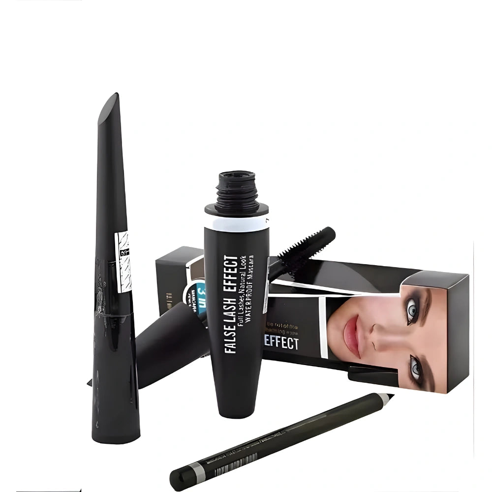 3 in 1 Waterproof Mascara Liner