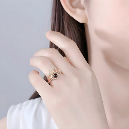 100 Languages Love Ring