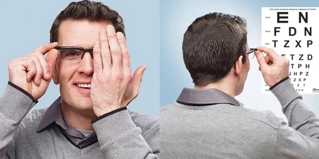 Flex focus adjustable glasses