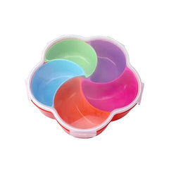 5-Compartment Snack Box