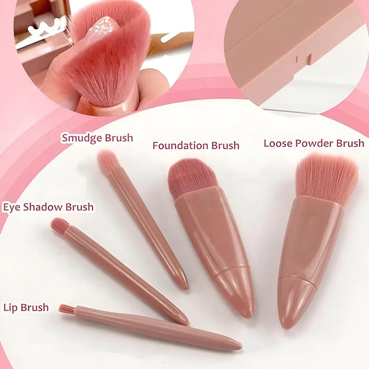 5 in 1 Makeup Brush Kit