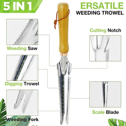 5 in 1 Multi Weeder Tool