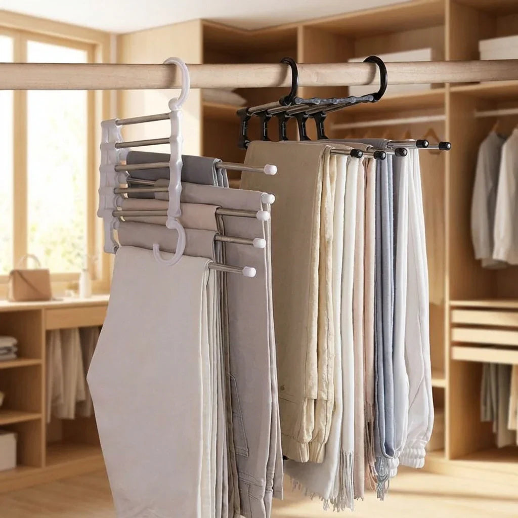 Best 5-in-1 pants hanger - closet organizers | 2026 | fast shipping