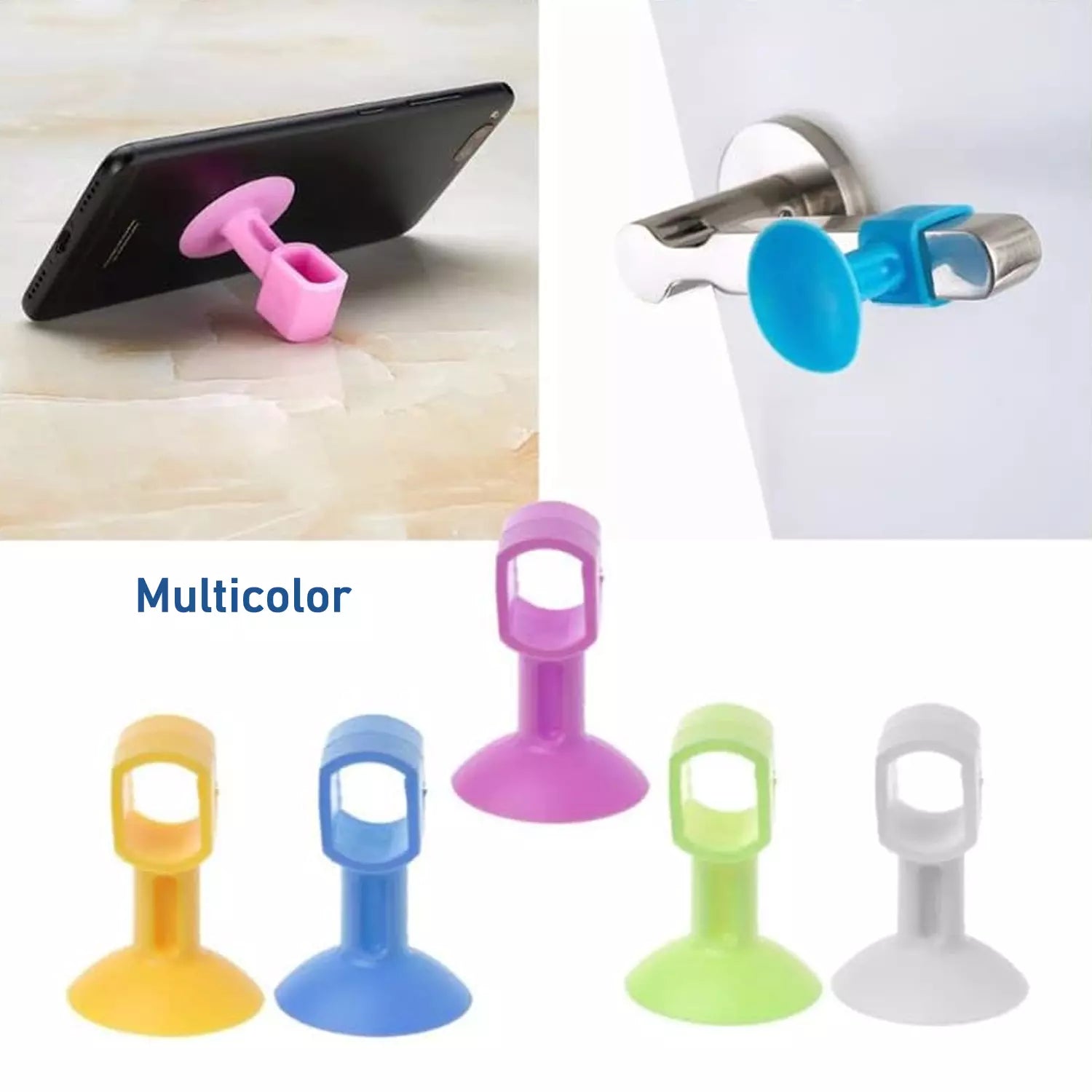 5-Pack Silicone Door Stoppers - Home Improvement