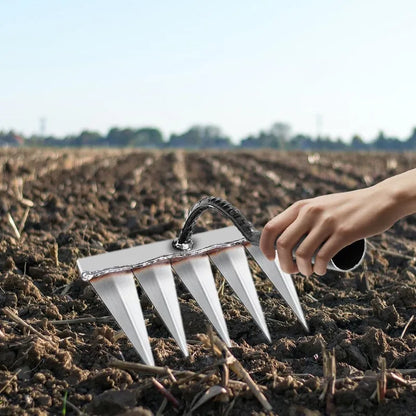 5 Teeth Carbon Steel Garden Weeding garden & outdoor