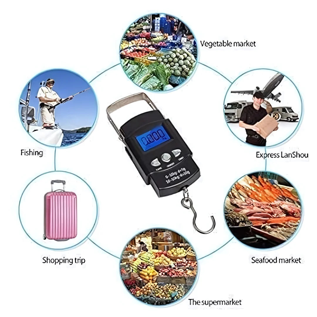 50 Kg Digital LCD Display Weighing Scale Free Size