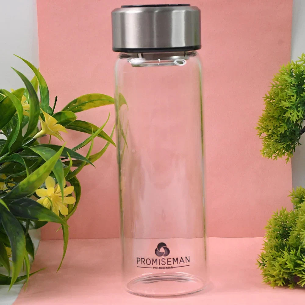 Best 500ml glass water bottle with steel lid - bottles | 2025 | fast shipping