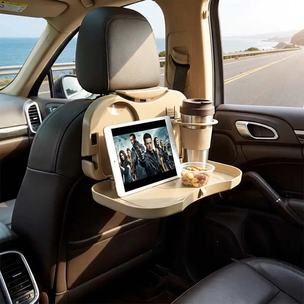 Car Travel Foldable Dining Food Tray