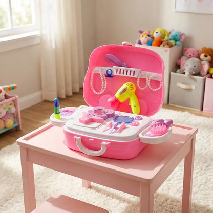 Kids Makeup Case Suitcase
