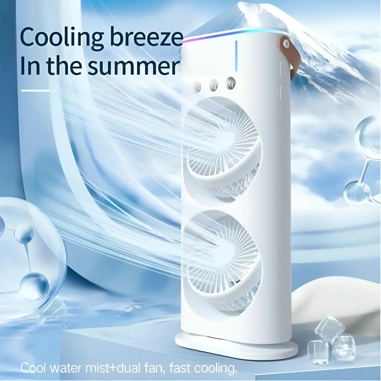 Portable Mist Cooling Fan