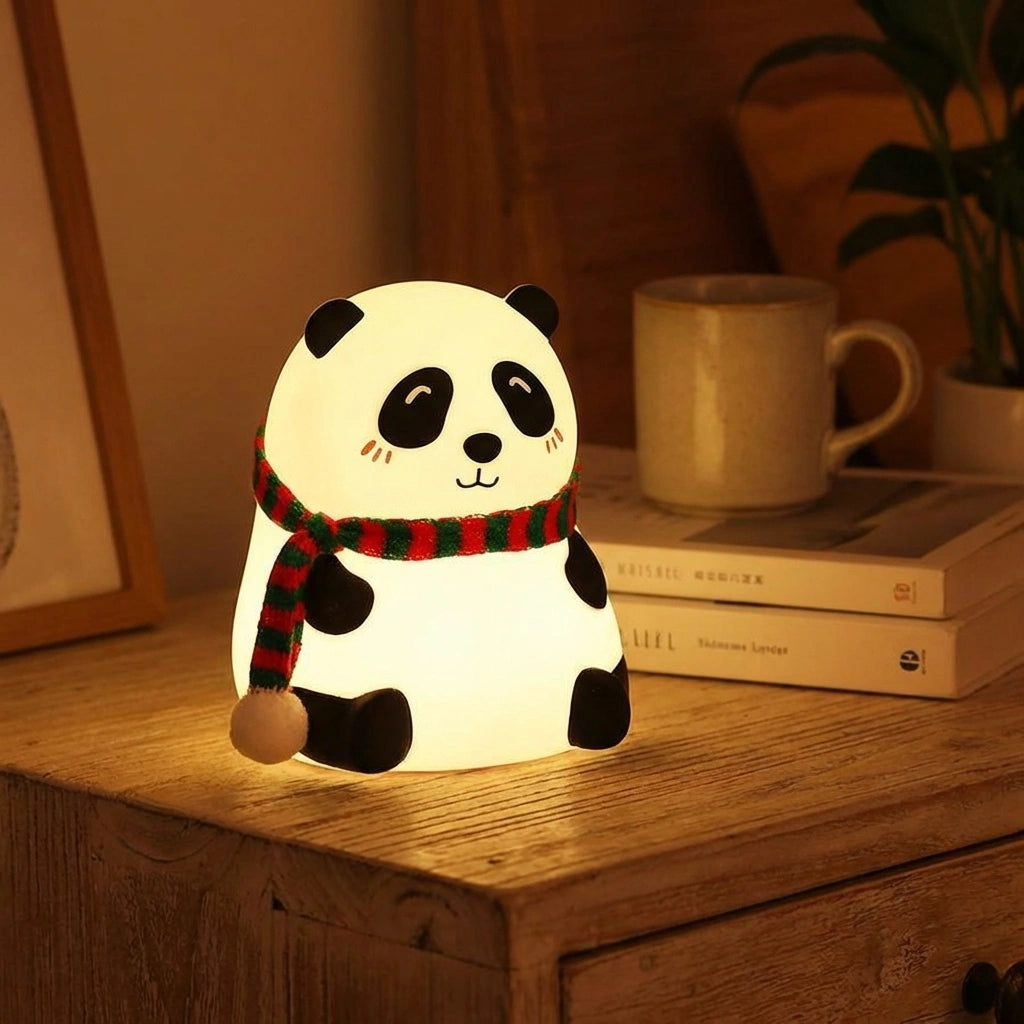 Silicon Touch Panda Lamp