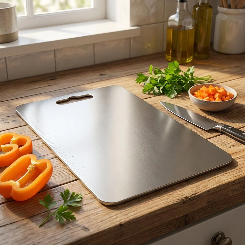 Board Stainless Steel Cutting Board