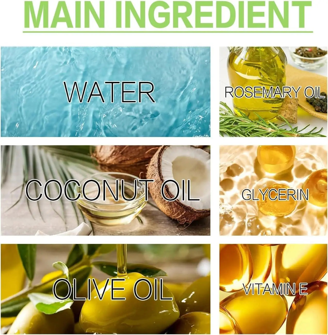 Natural Rosemary Growth Oil
