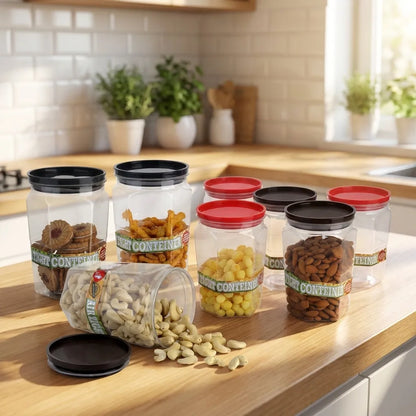 Air Tight Storage Containers (6 Pcs)