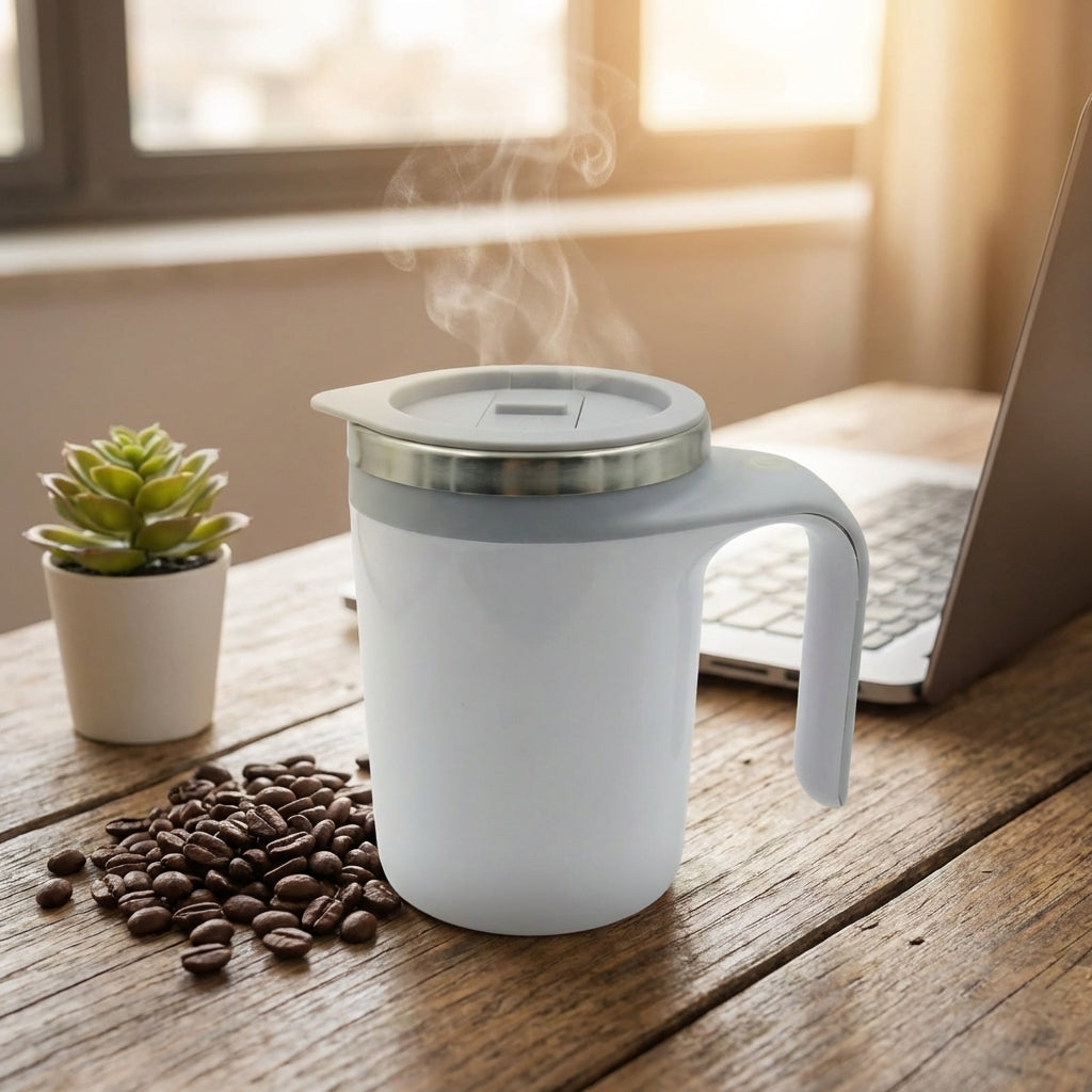 Self Stirring Coffee Mug
