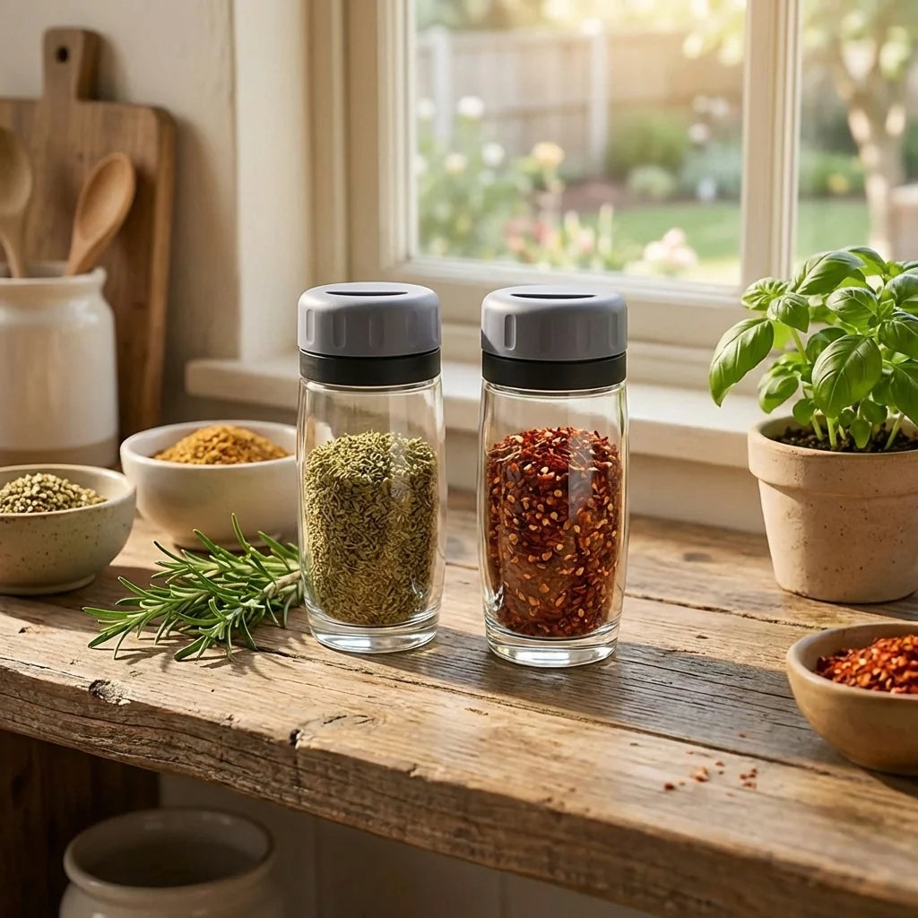 Acrylic Salt Pepper Shakers