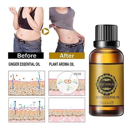 Belly Drainage Ginger Oil (10ML) - Pack of 2