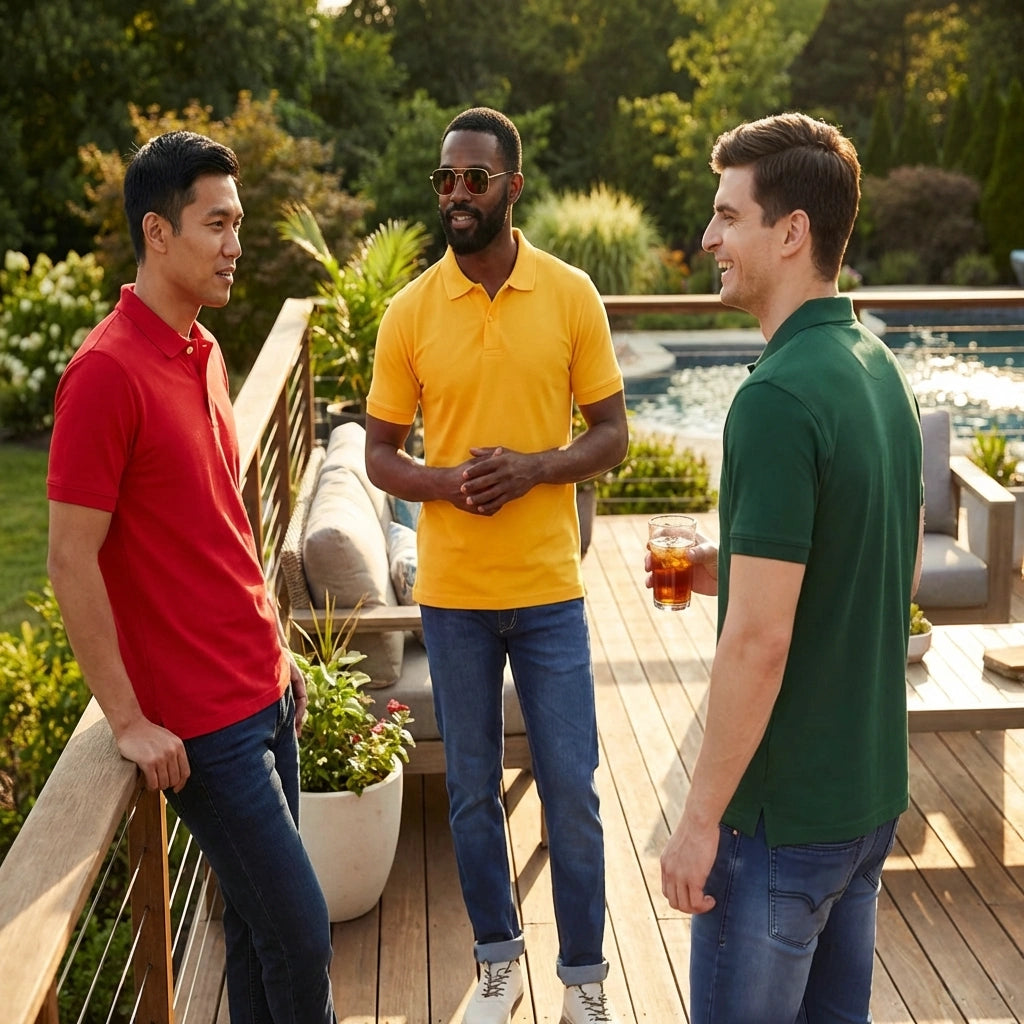 Men's Polo Shirt 3-Pack