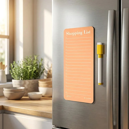 Grocery Shopping List Fridge Magnet