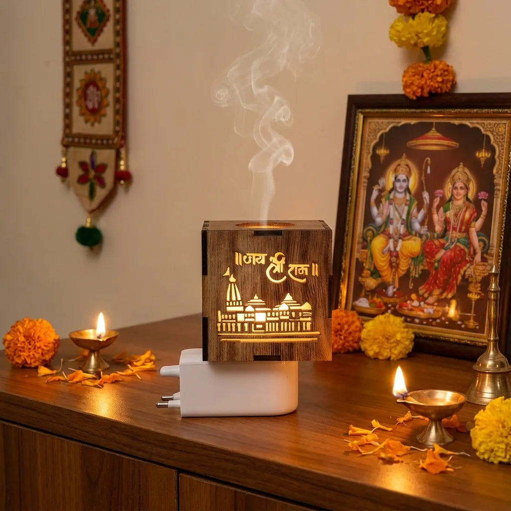 Ram Mandir Aroma Lamp