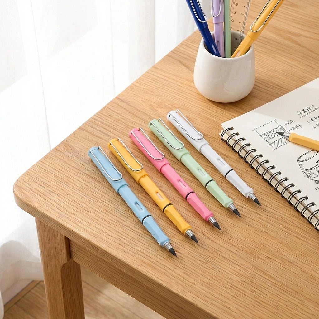 Reusable and Erasable Metal Writing Pens