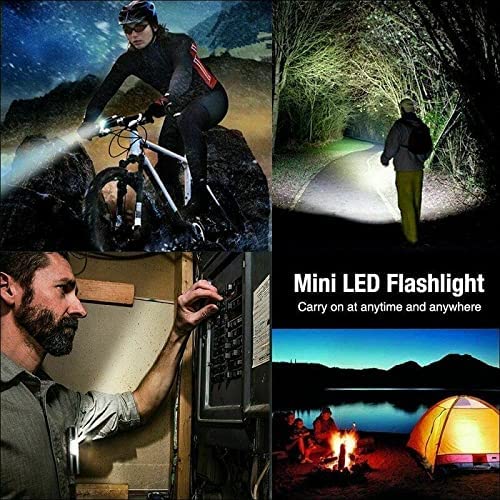 Super Bright Pocket Mini USB Rechargeable Torch Light