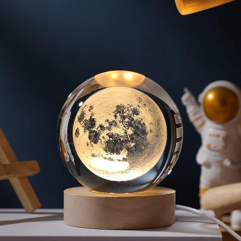 3D Crystal Lamp Ball (Assorted Design)