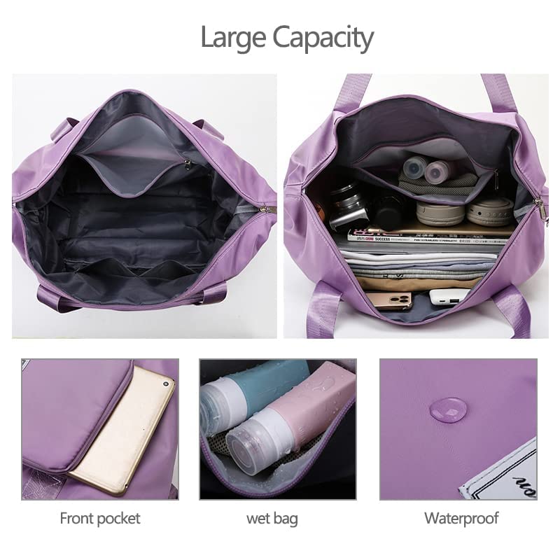 Foldable Polyester Travel Duffel Bag