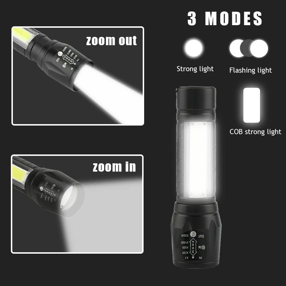 Super Bright Pocket Mini USB Rechargeable Torch Light