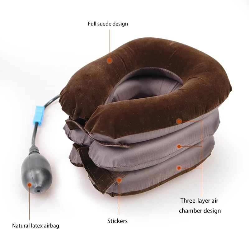 Acupressure Health Care System Portable Neck Pillow