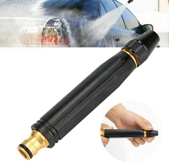 Portable High Pressure Water Nozzle (Black)