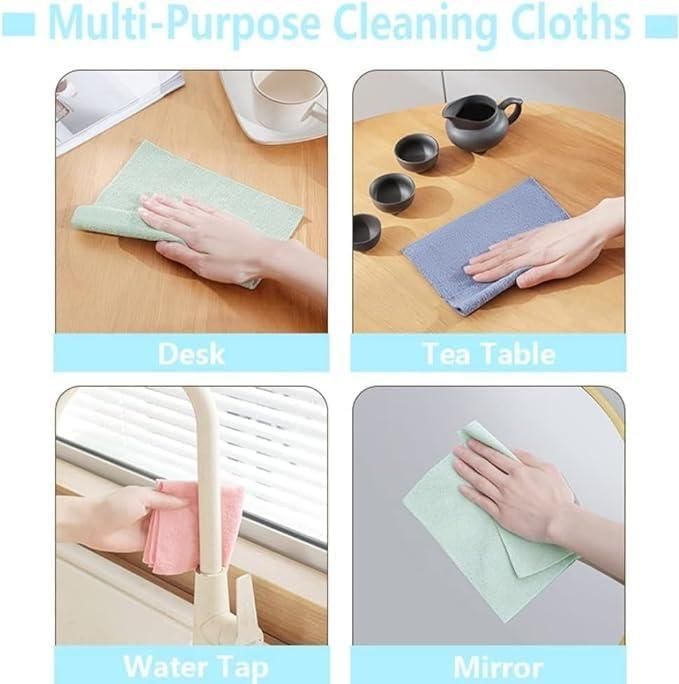 Microfiber Cleaning Cloth 20 PCS (Pack of 1)