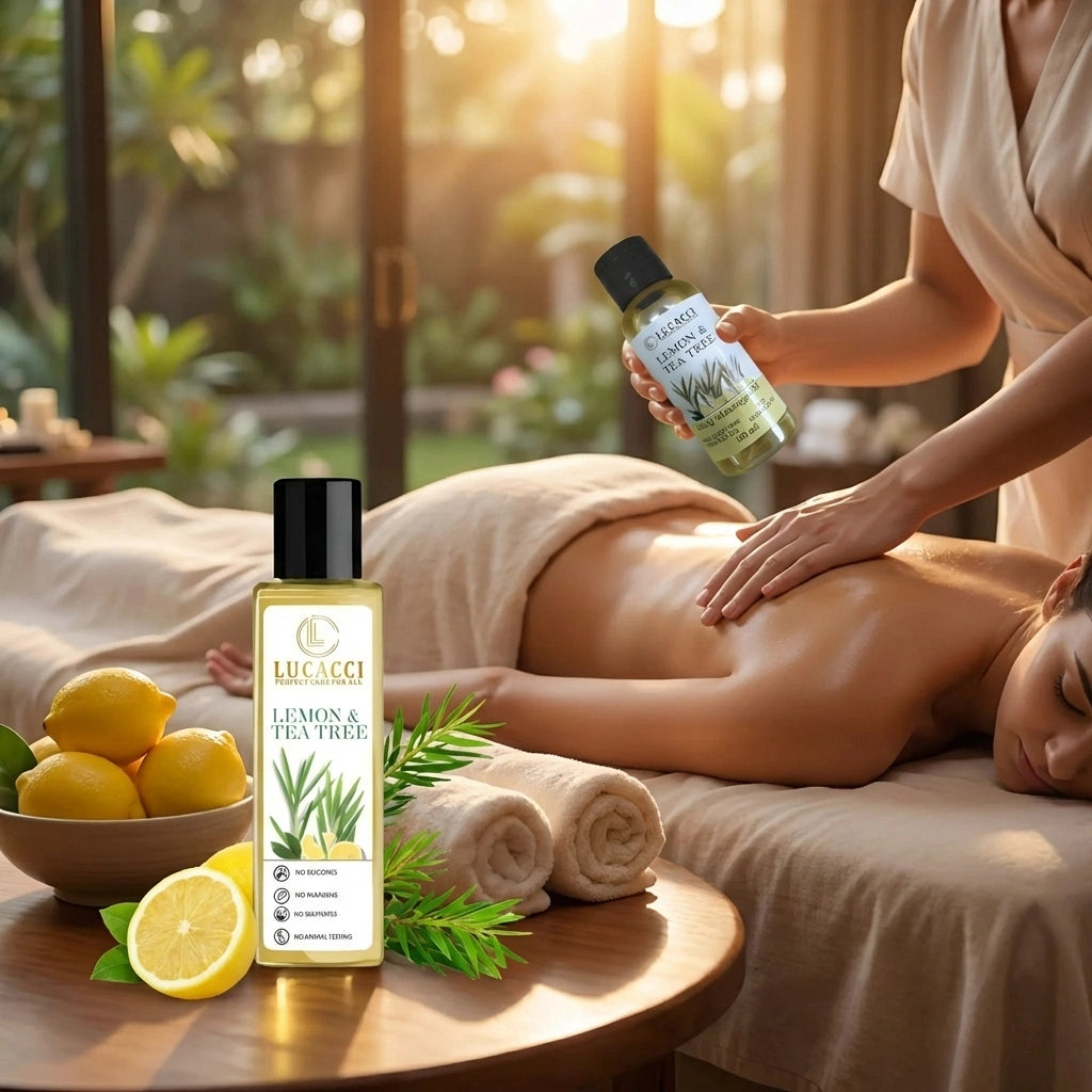 Lemon Tea Tree Massage Oil
