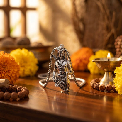 Lord Ram Pendant With Chain