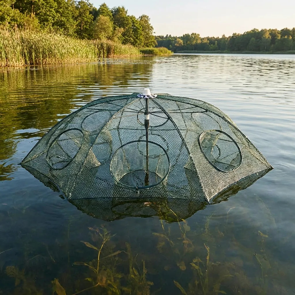 Portable Folding Fishing Net