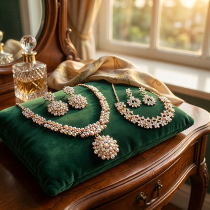 Austrian Diamond Jewellery Set (Set of 3)