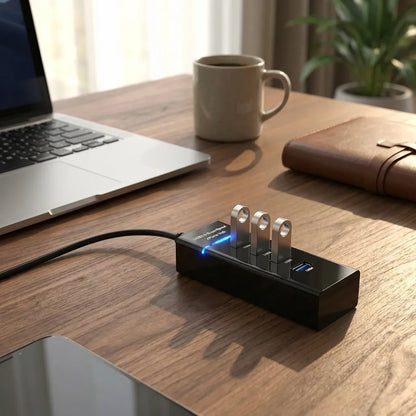 4-Port SuperSpeed USB Hub