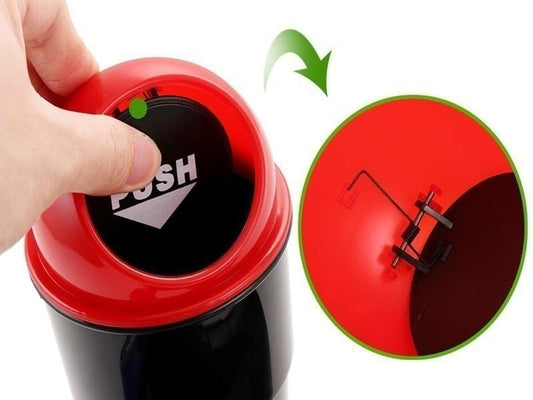 Best 537 car dustbinmini trash bincar ashtray - vehicle organizers | 2025 | fast shipping