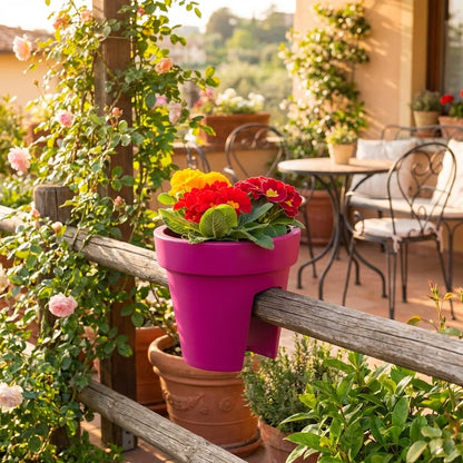 Riding Pot Decorative Planter (2 Pc)