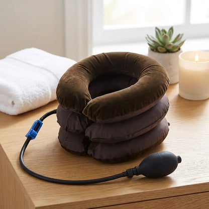 Adjustable Inflatable Neck Support Pillow