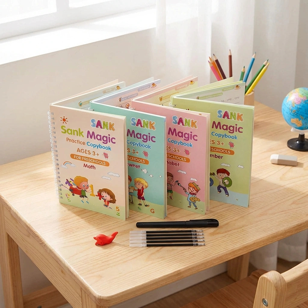 Magic Practice Copybook 4 book 10 refill
