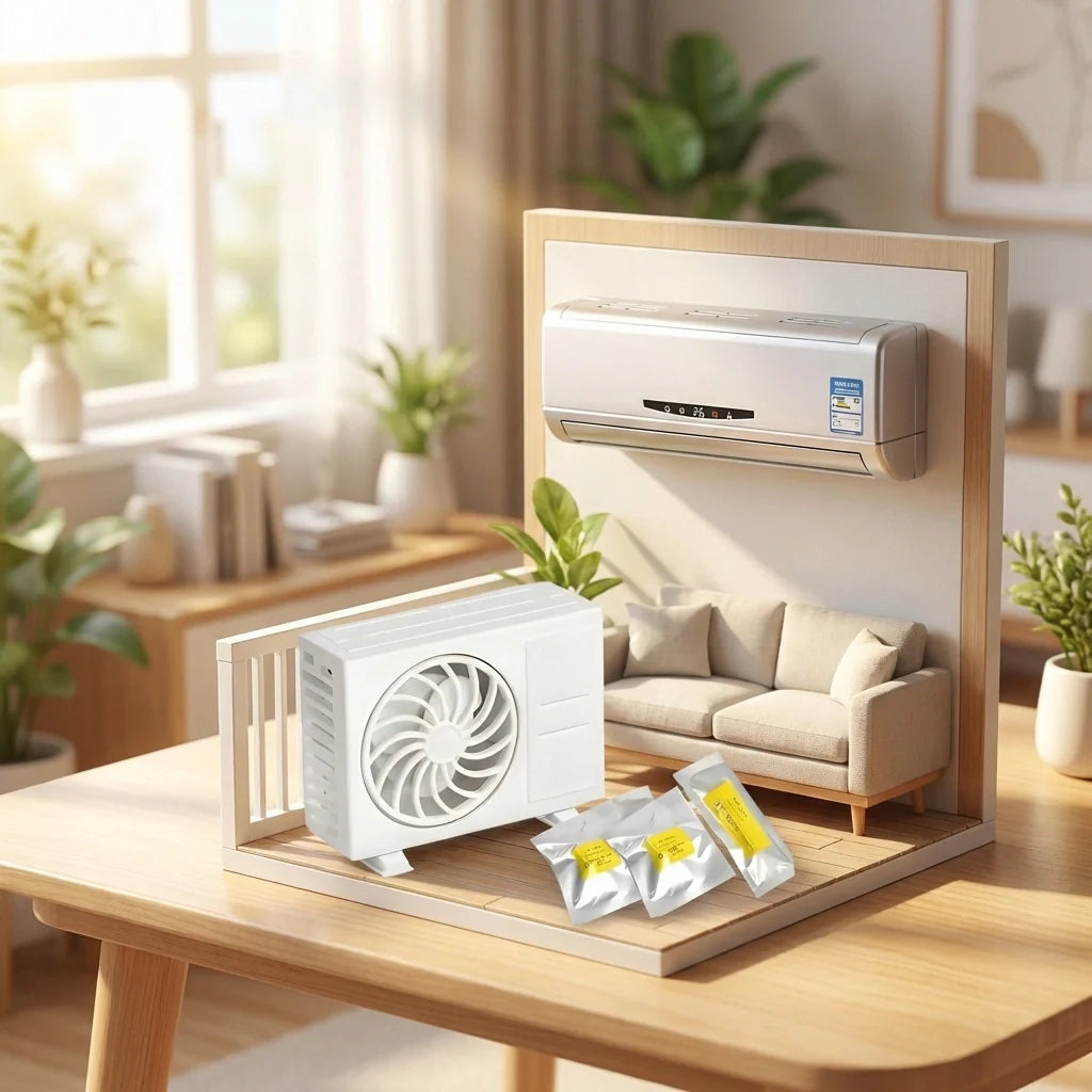 AC Design Solar-powered Car Air Freshener