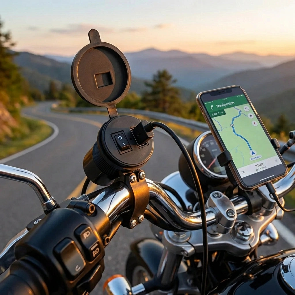 Bike-Motorcycle USB Charger