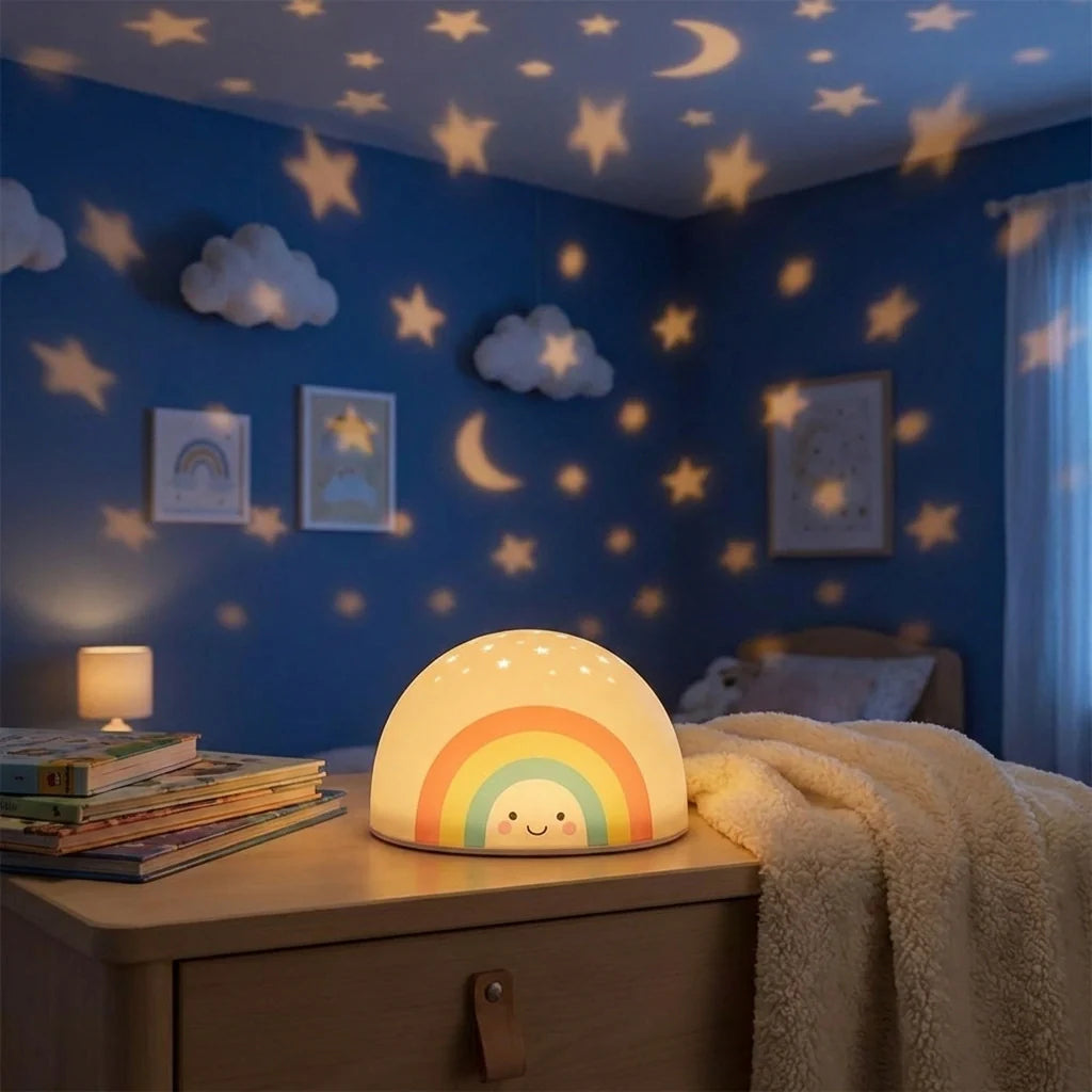 Rainbow Star Projector Light